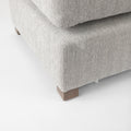 Valence Gray Ottoman | Calgary Furniture Store