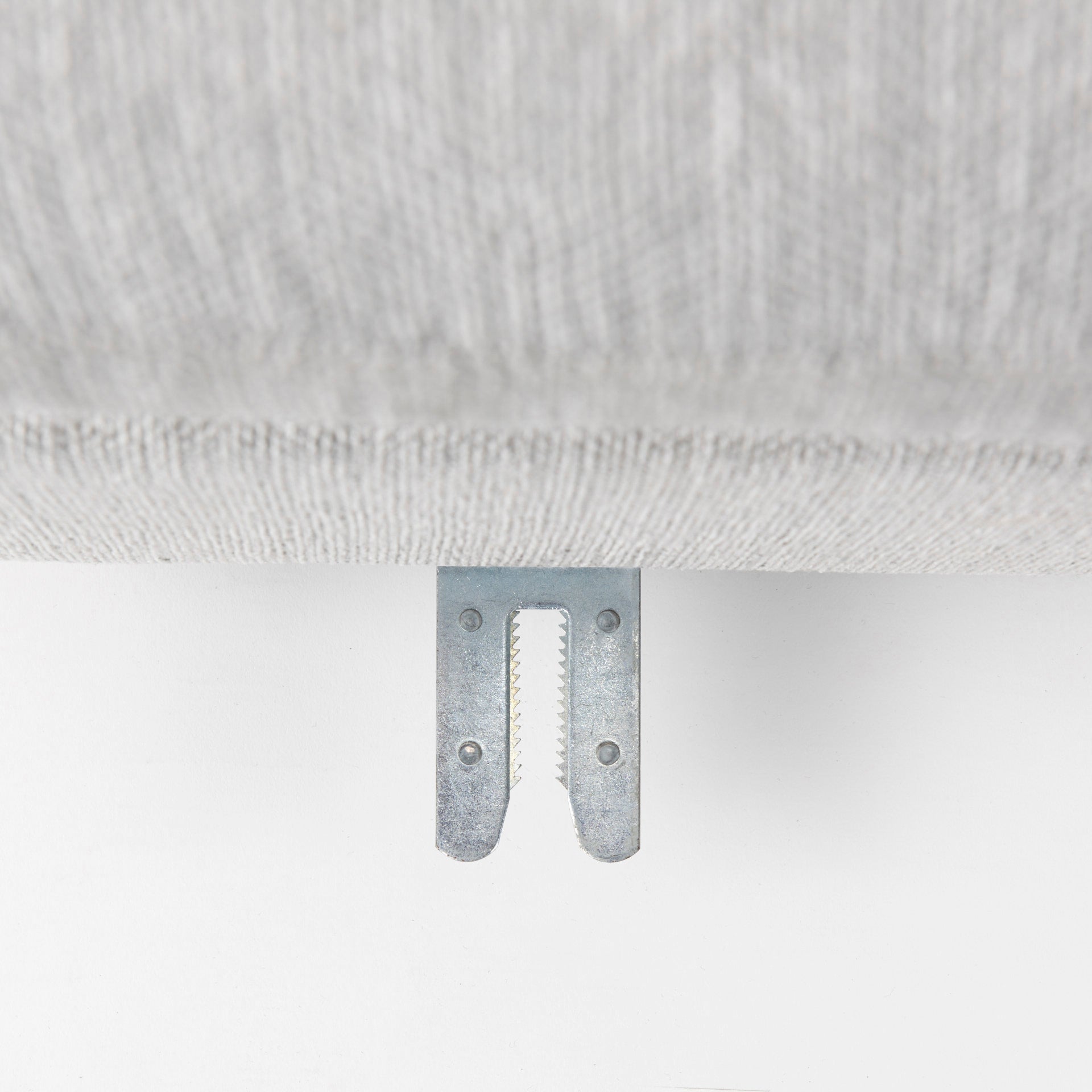 Valence Gray Ottoman | Calgary Furniture Store