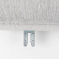 Valence Gray Ottoman | Calgary Furniture Store