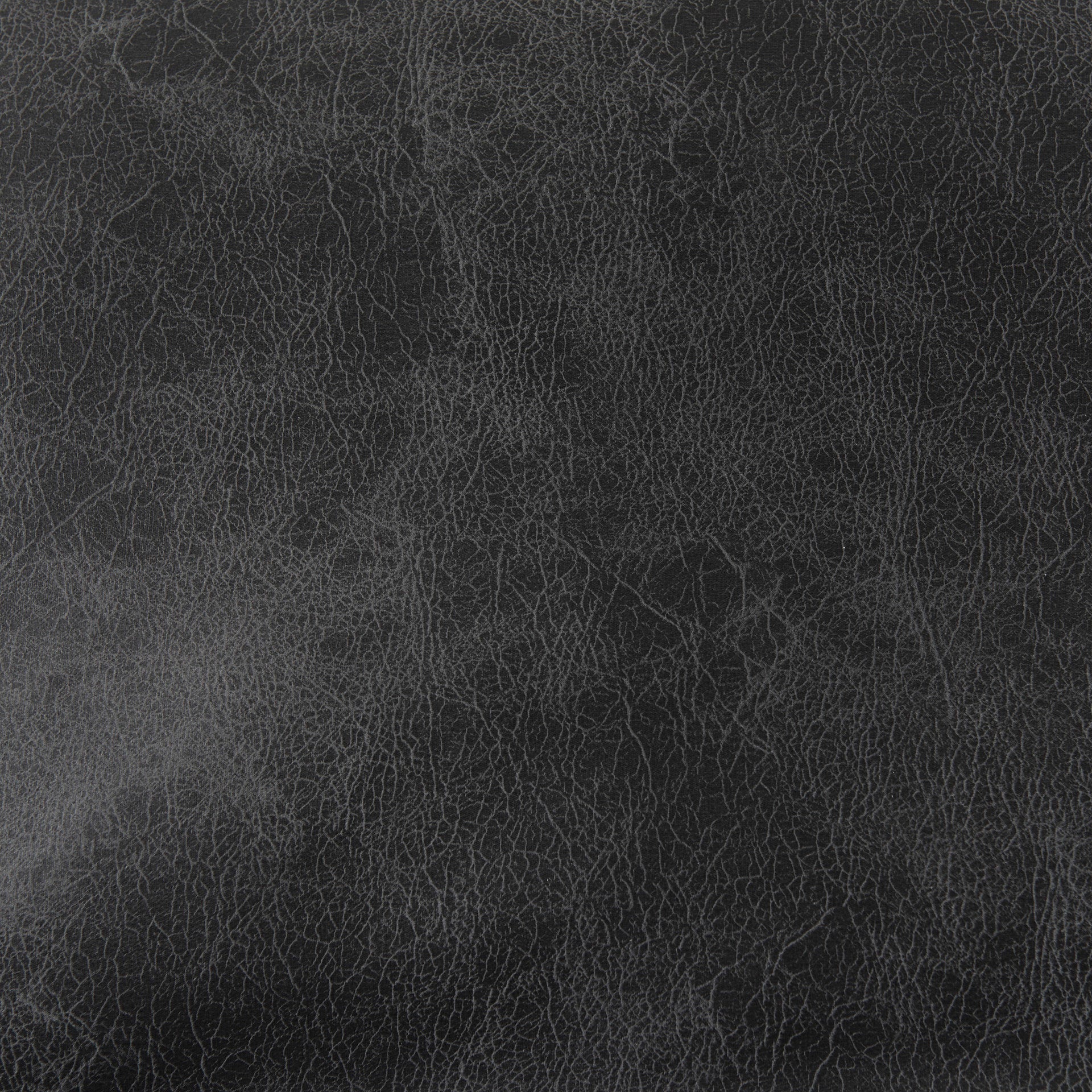 Leonidas Black Metal Frame Accent Chair - Black Faux Leather Seat | Calgary's Furniture Store | Calgary Accent Chairs