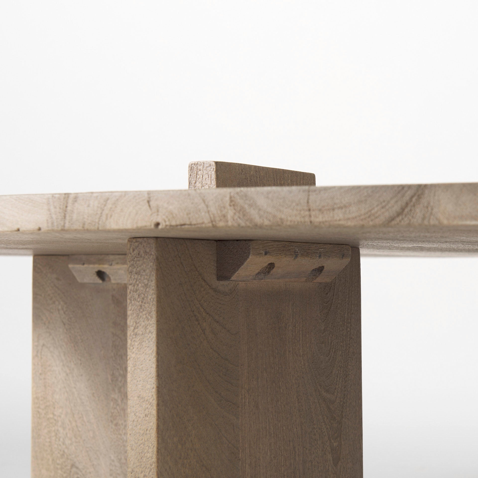 Aida Light Brown Round Coffee Table | Calgary Furniture Store