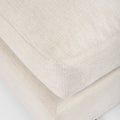 Valence Beige Ottoman | Calgary Furniture Store