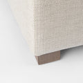 Valence Beige Ottoman | Calgary Furniture Store