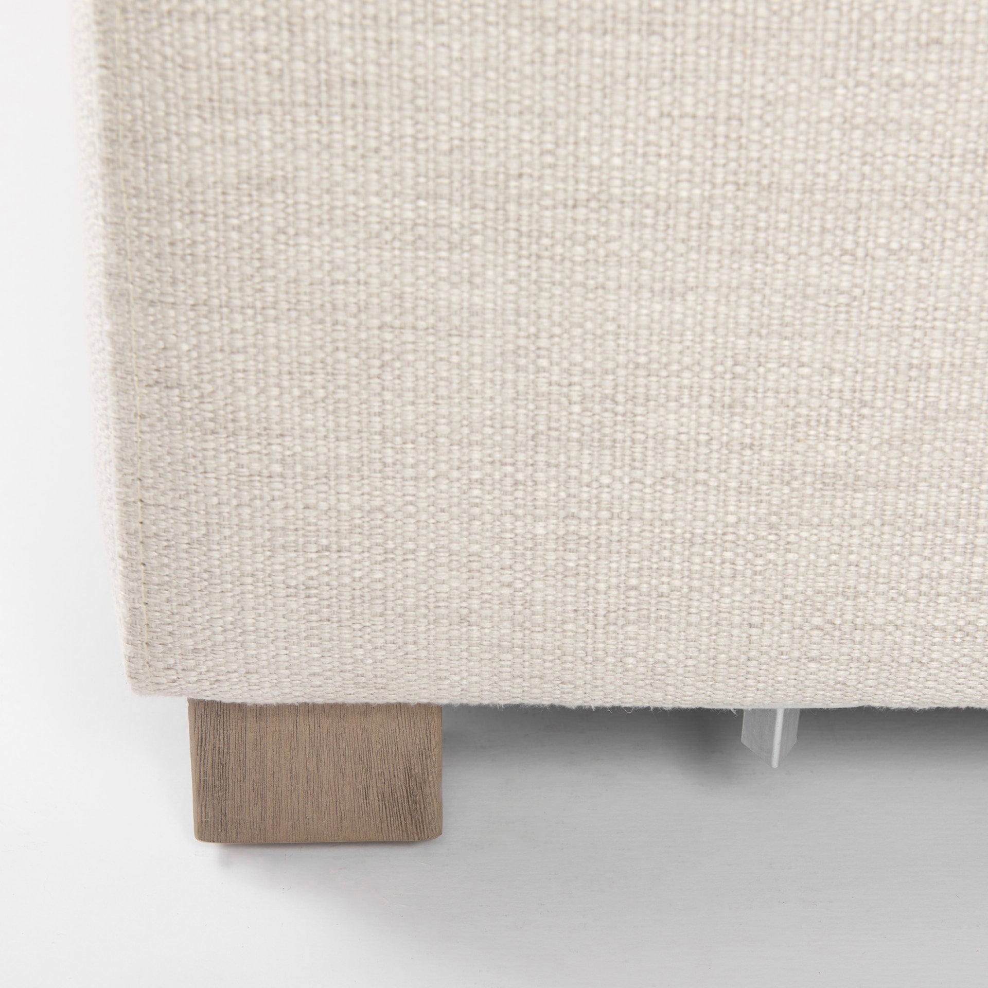 Valence Beige Ottoman | Calgary Furniture Store