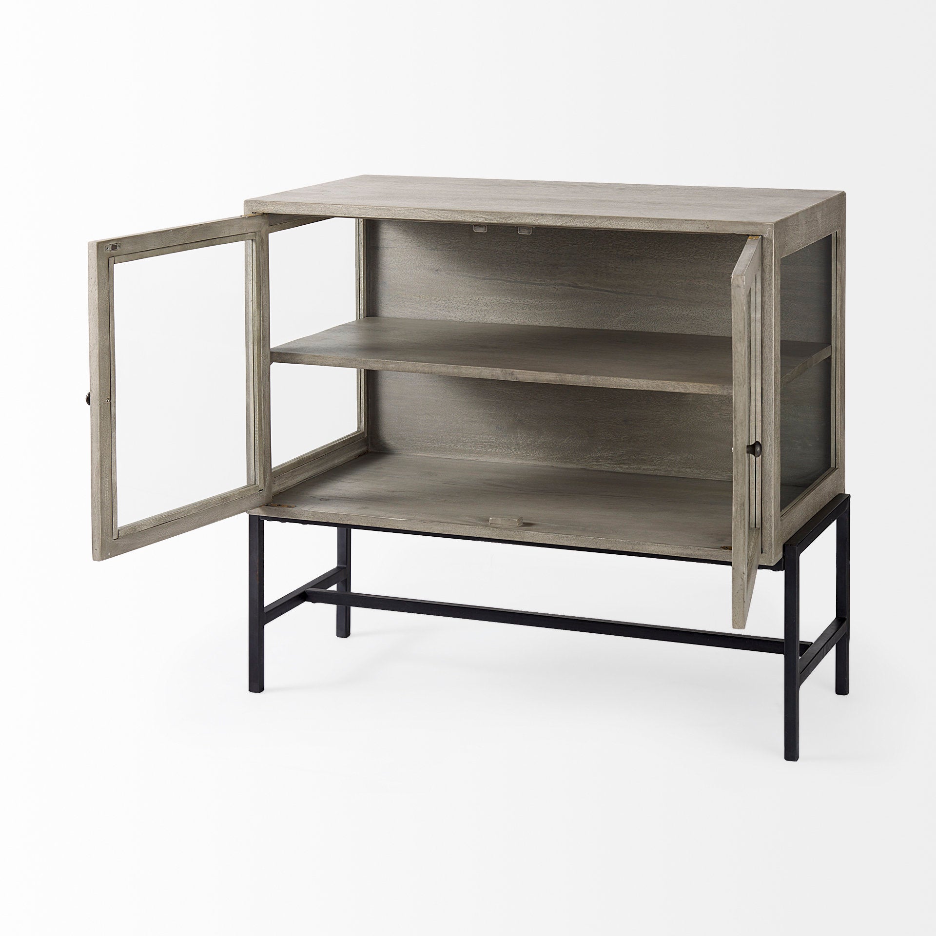 Arelius Gray Accent Cabinet | Calgary Furniture Store