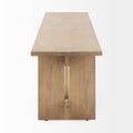 Aida Natural Dining Bench | Calgary Furniture Store