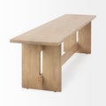 Aida Natural Dining Bench | Calgary Furniture Store