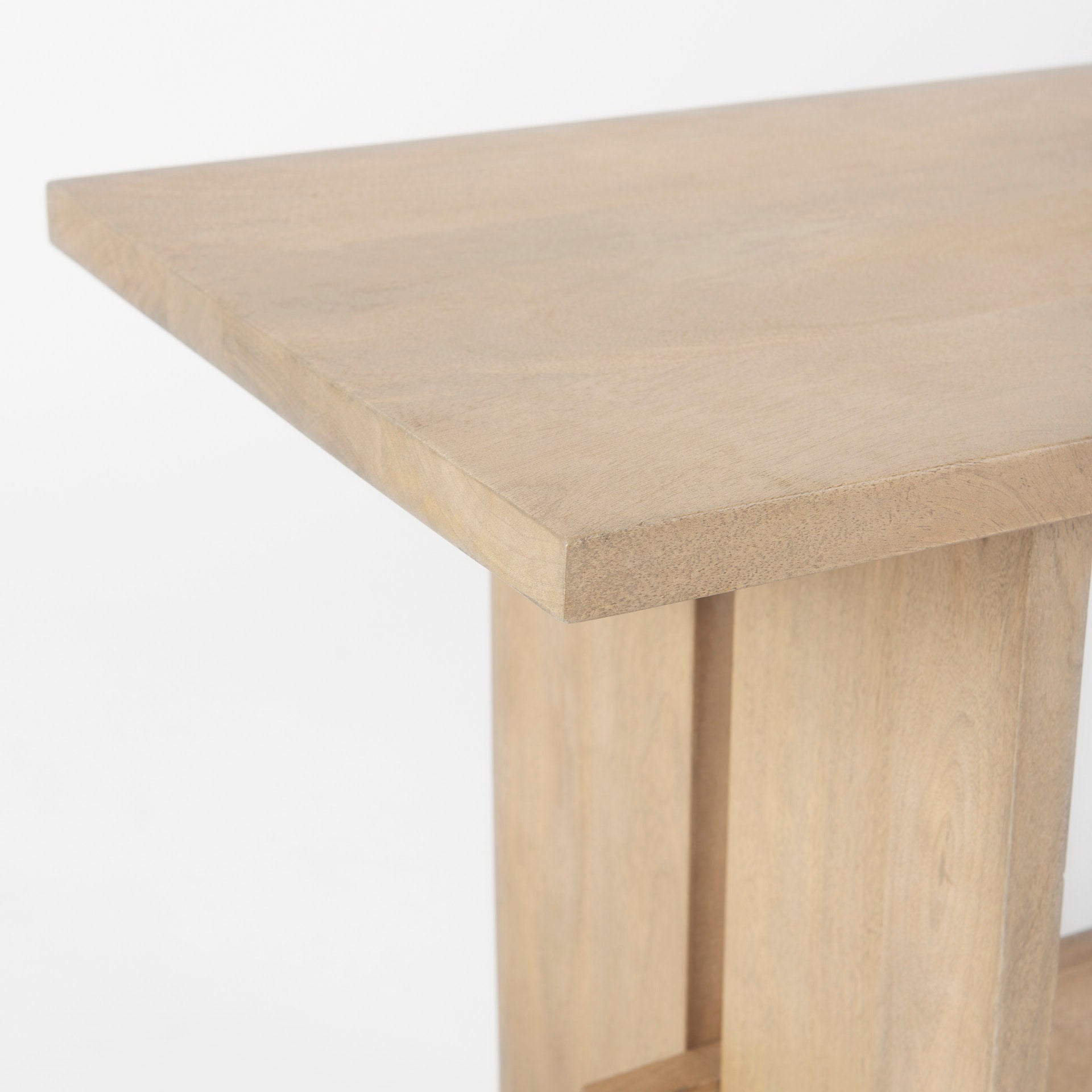 Aida Natural Dining Bench | Calgary Furniture Store