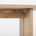 Aida Natural Dining Bench | Calgary Furniture Store