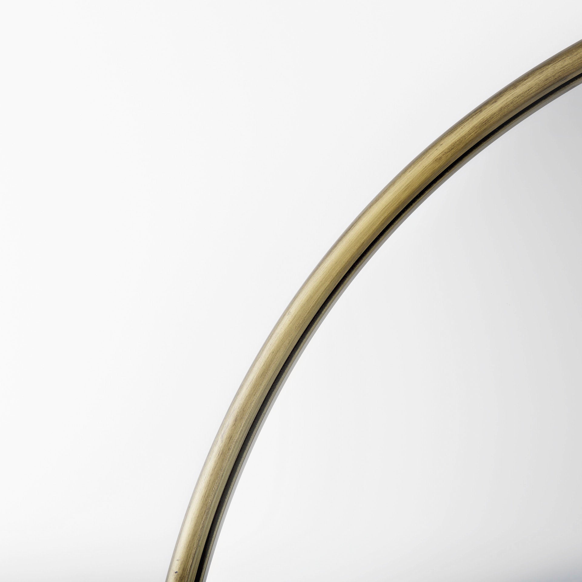 Sadie Gold Arch Floor Mirror | Calgary Furniture Store