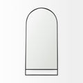 Sadie Black Arch Floor Mirror | Calgary Furniture Store