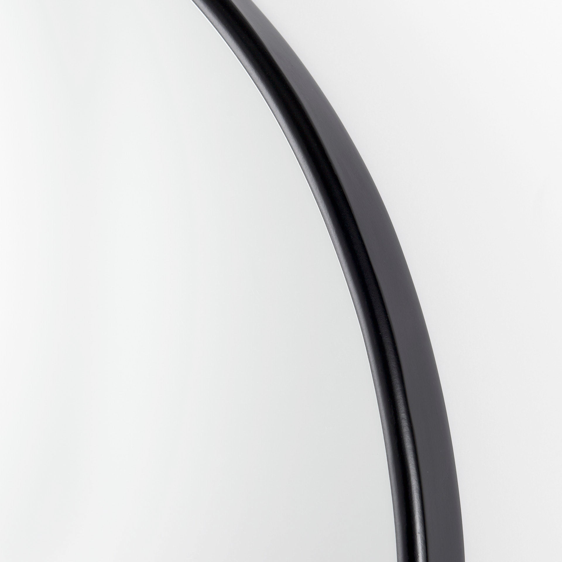 Sadie Black Arch Floor Mirror | Calgary Furniture Store