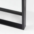 Sadie Black Arch Floor Mirror | Calgary Furniture Store