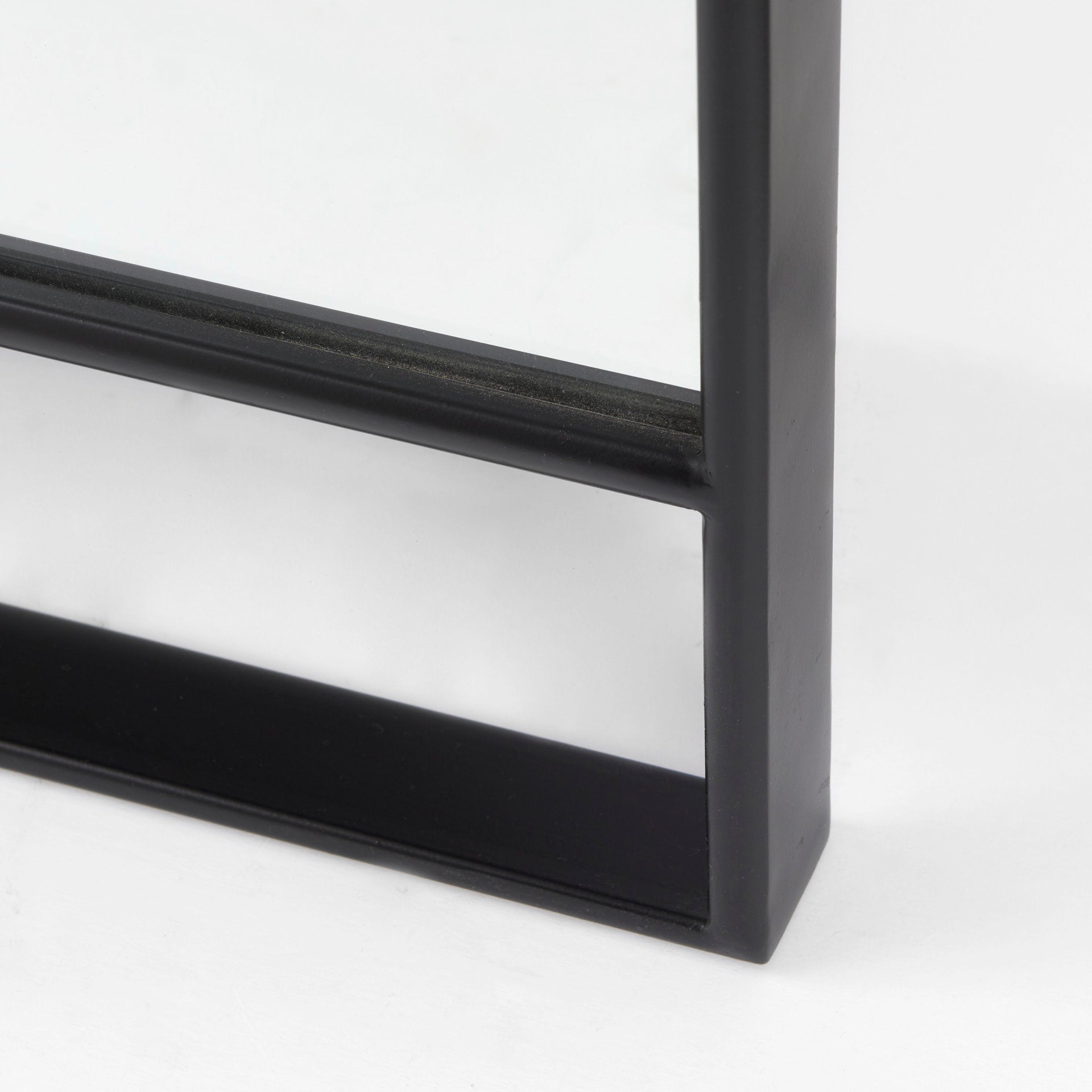 Sadie Black Arch Floor Mirror | Calgary Furniture Store