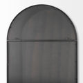 Sadie Black Arch Floor Mirror | Calgary Furniture Store