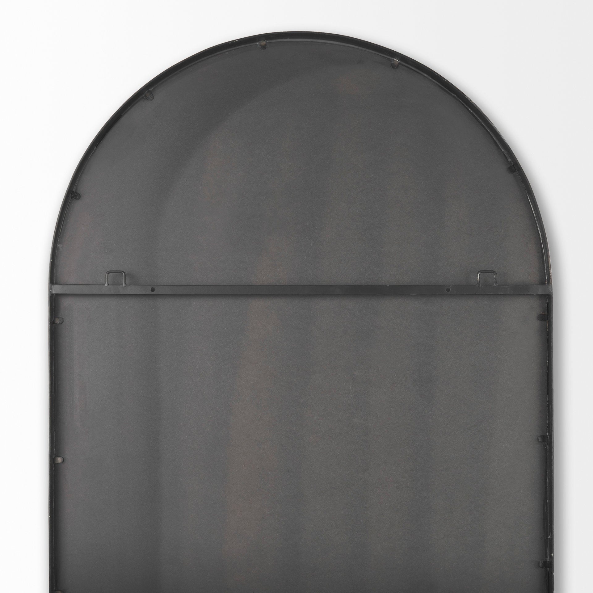 Sadie Black Arch Floor Mirror | Calgary Furniture Store