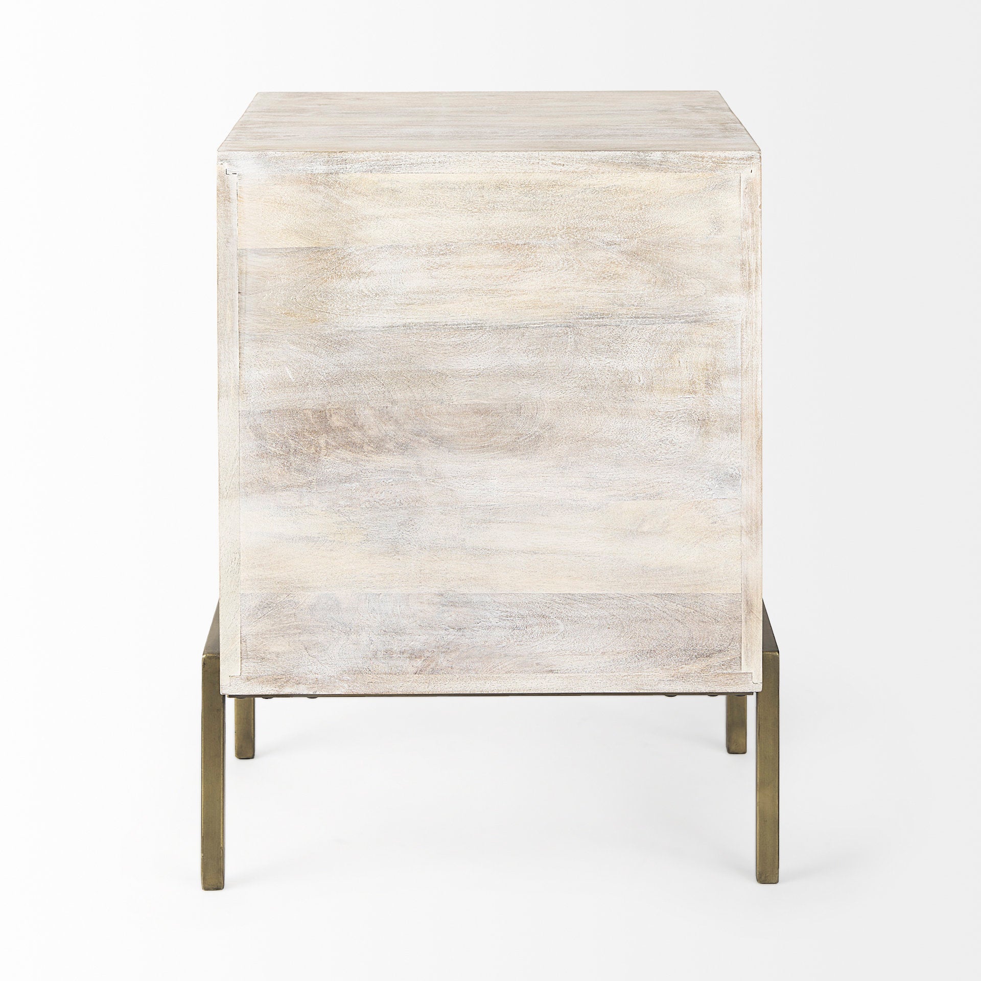 Arelius Side Table - White | Calgary Furniture Store