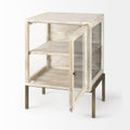 Arelius Side Table - White | Calgary Furniture Store
