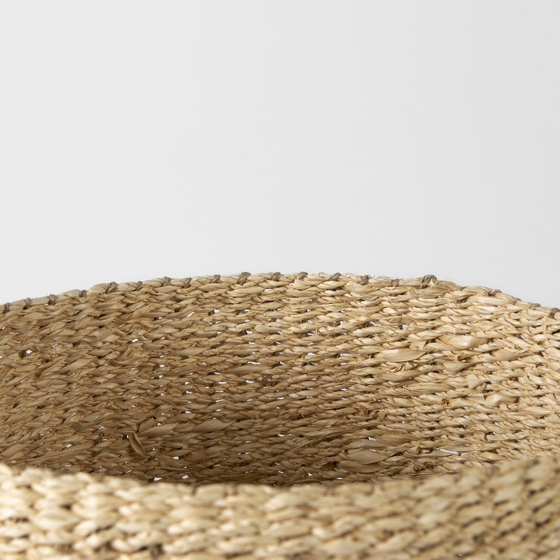 Sivannah (Set of 3) Seagrass Round Planters | Calgary Furniture Store