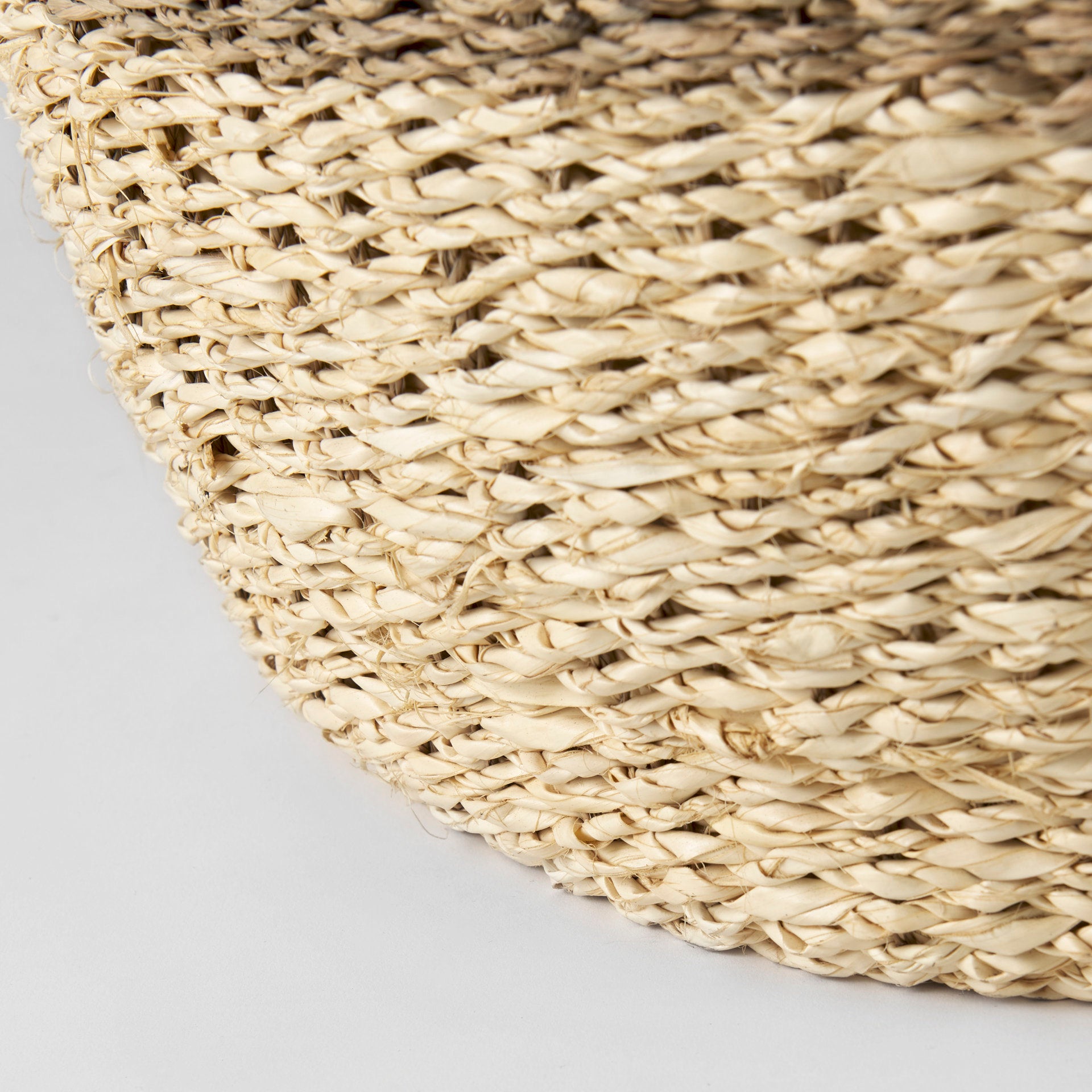 Sivannah (Set of 3) Seagrass Round Planters | Calgary Furniture Store