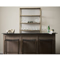 Clarissa Black Leather Counter Stool | Calgary Furniture Store