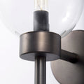 Boltern Wall Sconce - Black | Calgary Furniture Store