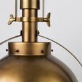 Leighton Pendant Light - Gold | Calgary Furniture Store