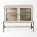 Arelius White Accent Cabinet | Calgary Furniture Store