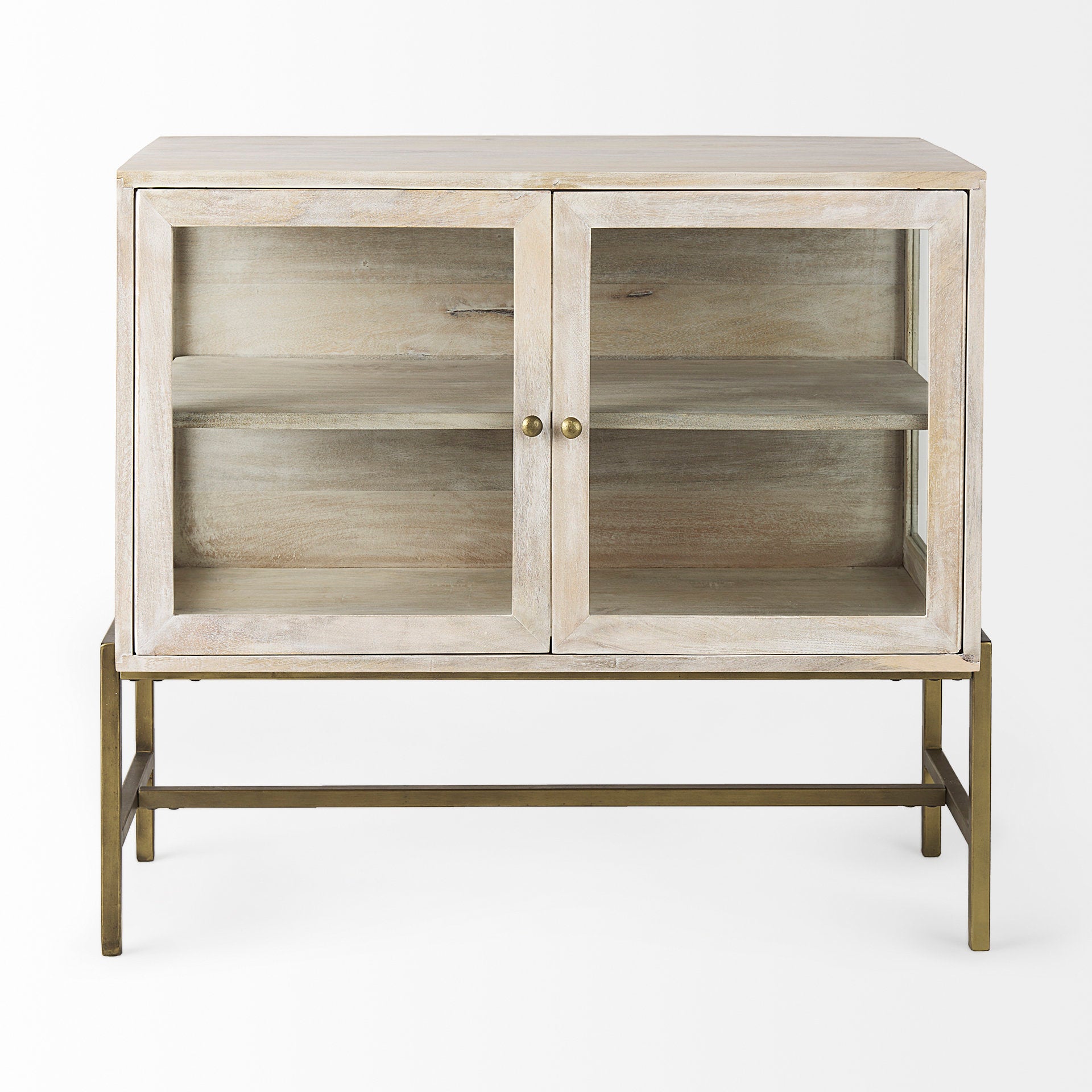 Arelius White Accent Cabinet | Calgary Furniture Store