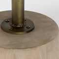Maxwell Round Coffee Table - Light Brown | Calgary Furniture Store