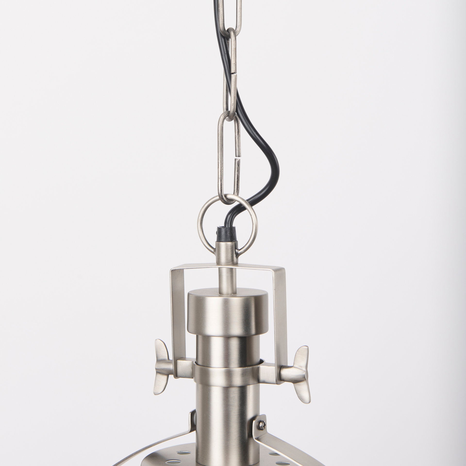 Leighton Pendant Light - Antique Nickel | Calgary Furniture Store