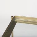Trey Accent Table - Gold | Calgary Furniture Store