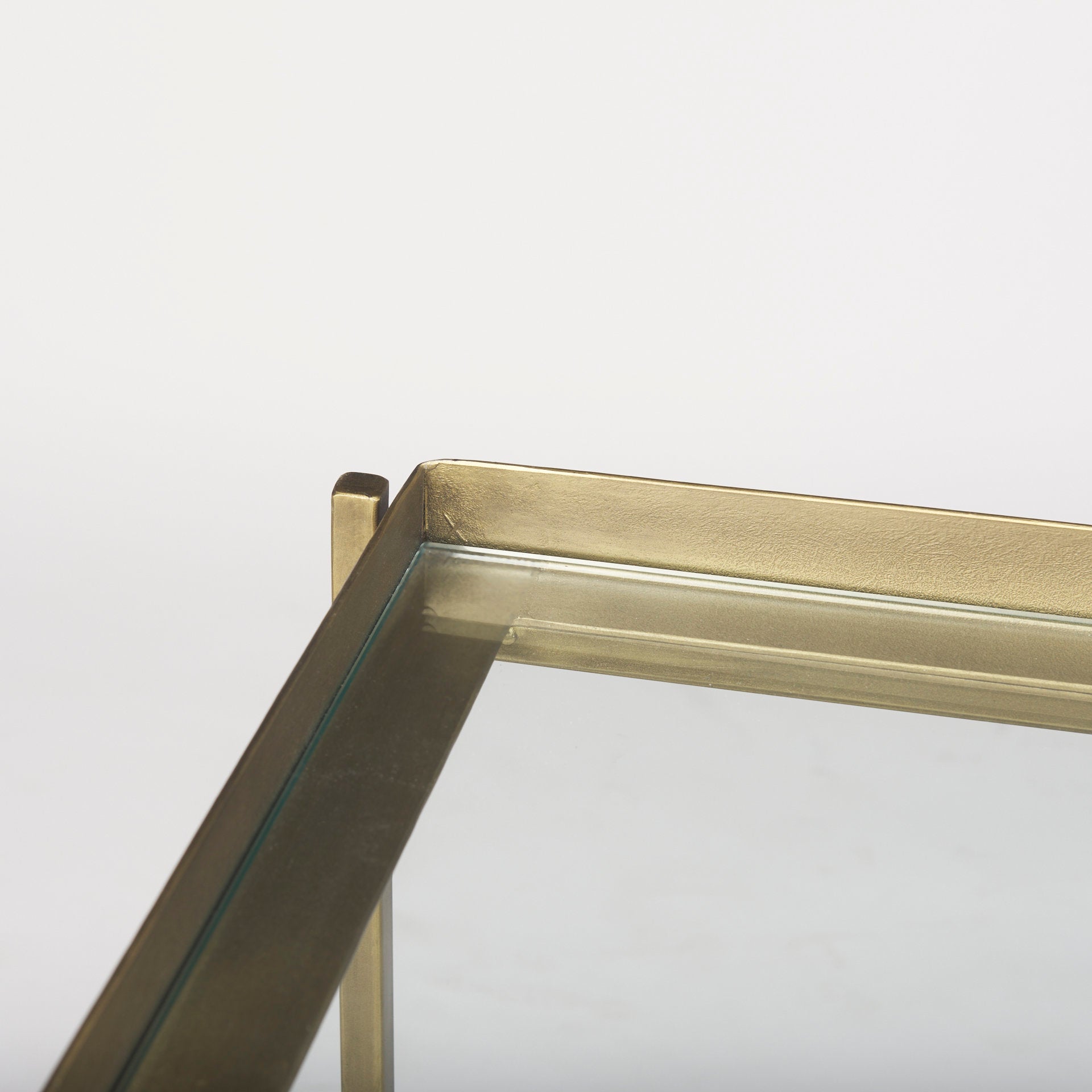 Trey Accent Table - Gold | Calgary Furniture Store