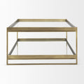 Trey Coffee Table - Gold | Calgary Furniture Store
