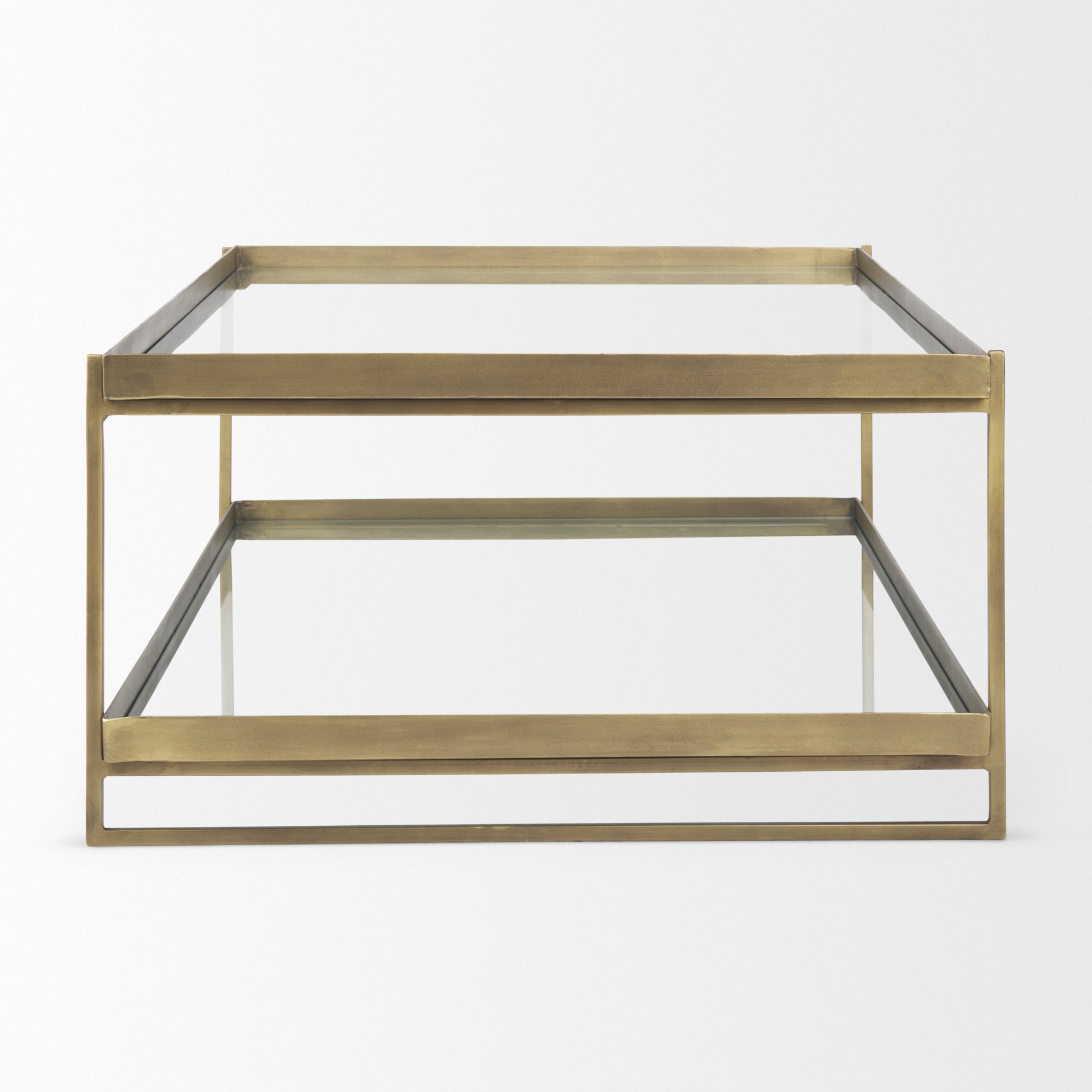 Trey Coffee Table - Gold | Calgary Furniture Store