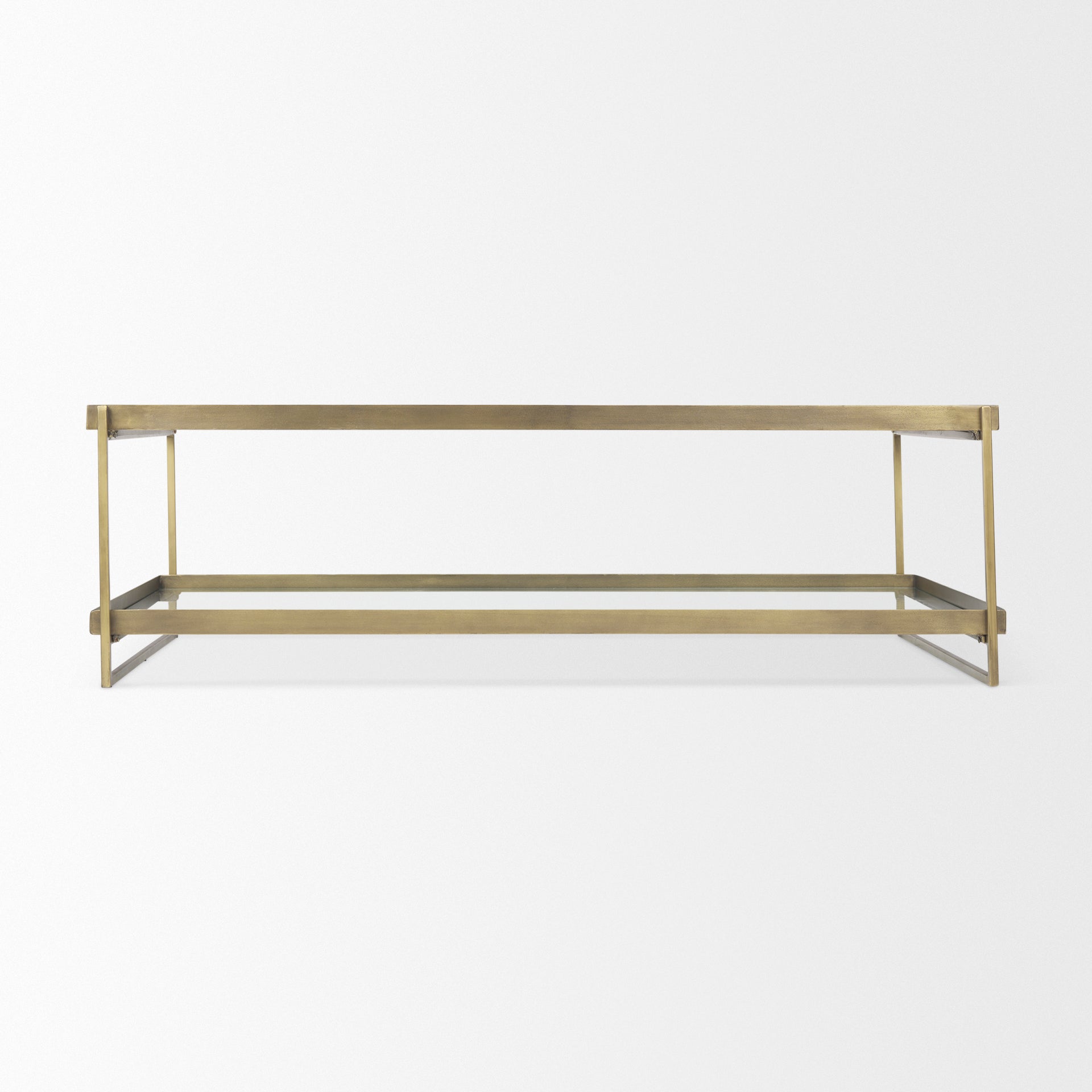 Trey Coffee Table - Gold | Calgary Furniture Store