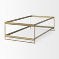 Trey Coffee Table - Gold | Calgary Furniture Store