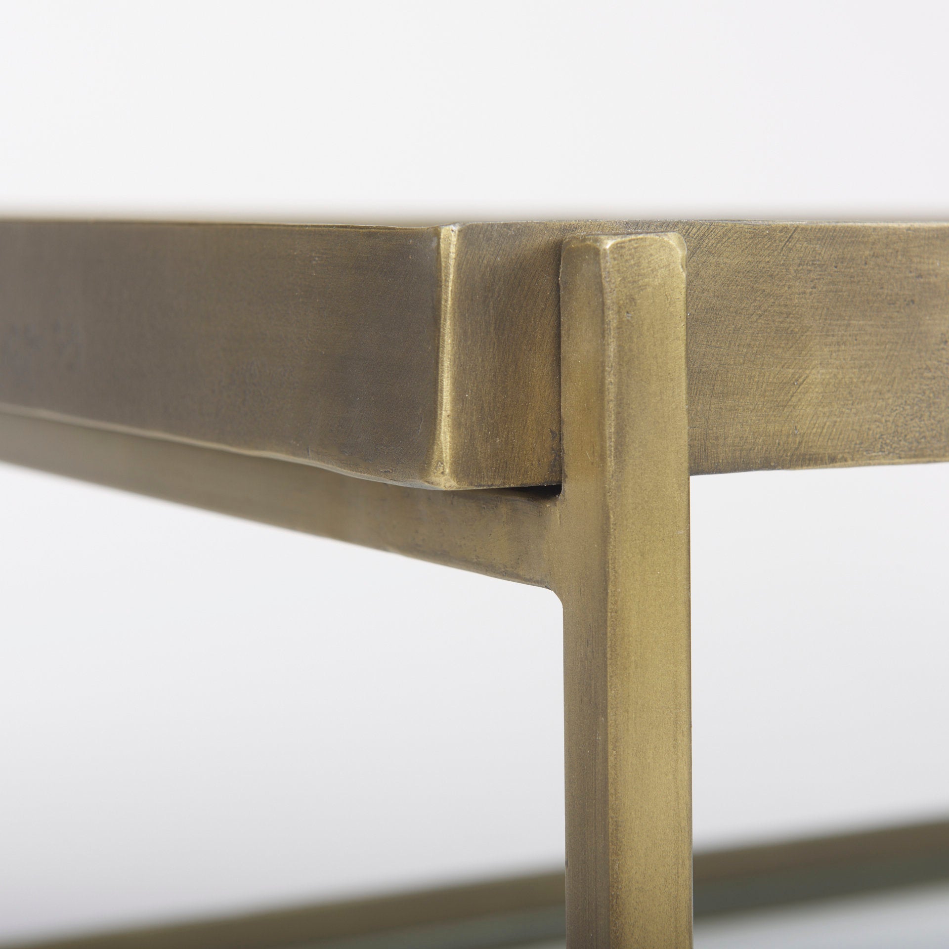 Trey Coffee Table - Gold | Calgary Furniture Store