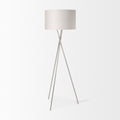 Ambrose Floor Lamp - Silver | Calgary Furniture Store