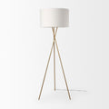 Ambrose Floor Lamp - Gold | Calgary Furniture Store