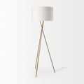 Ambrose Floor Lamp - Gold | Calgary Furniture Store