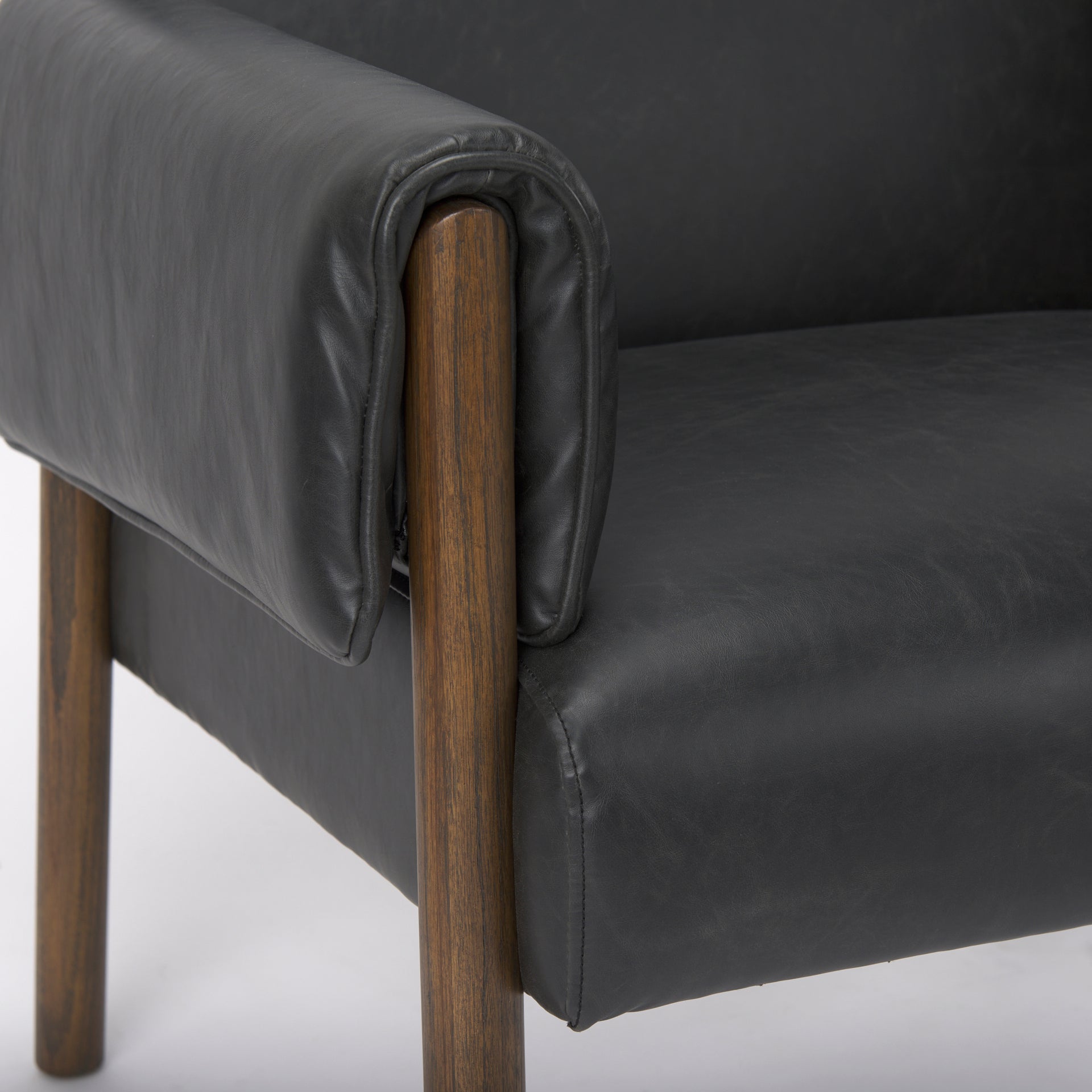 Ashton Black Accent Chair | Calgary Furniture Store