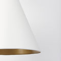 Fenton Pendant Light - White | Calgary Furniture Store