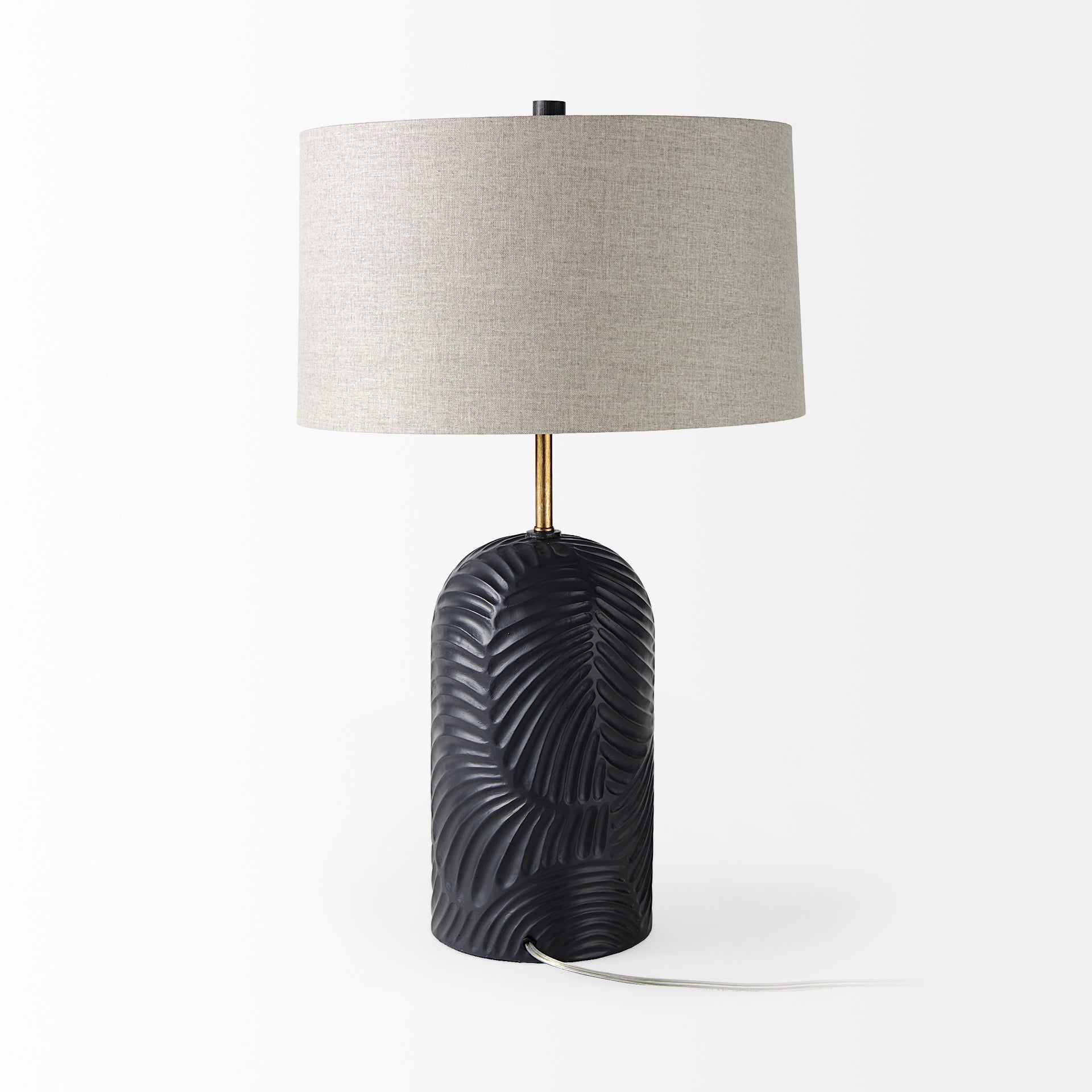 Quinn Table Lamp - Navy Base | Calgary Furniture Store