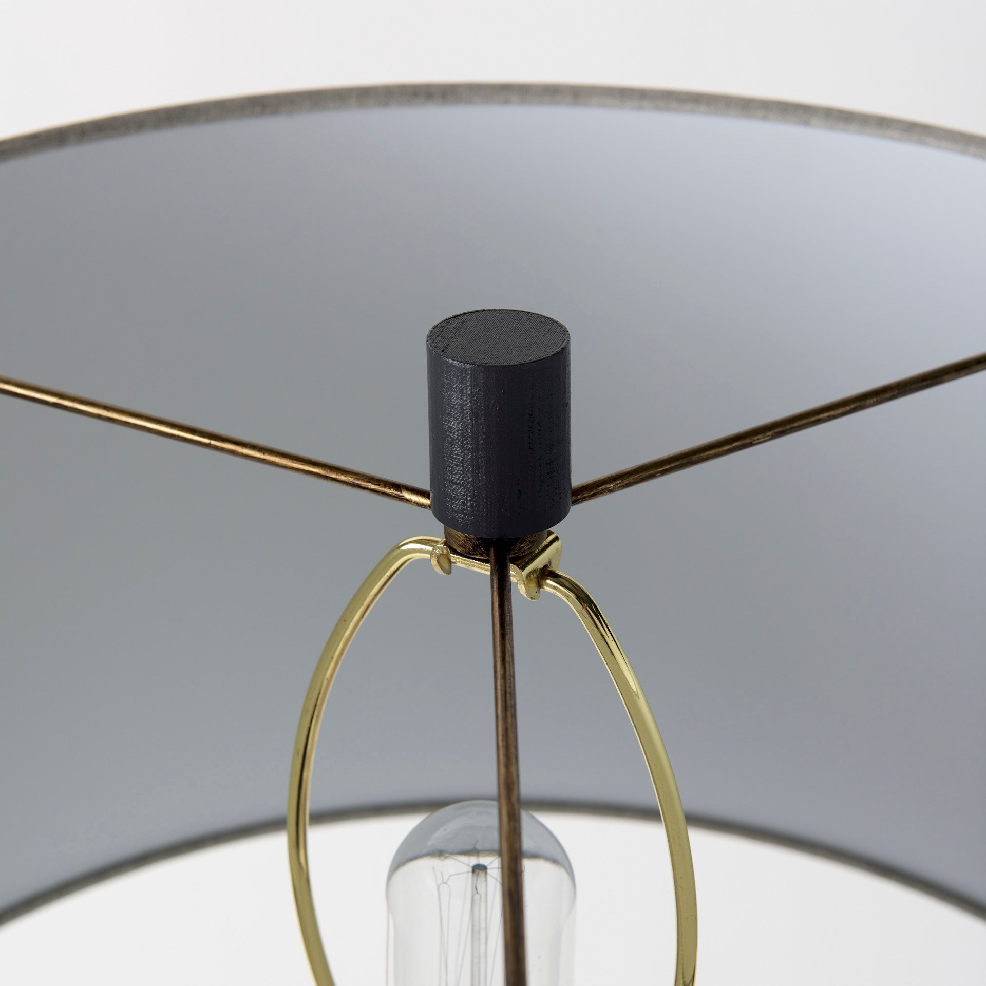 Quinn Table Lamp - Navy Base | Calgary Furniture Store
