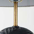 Quinn Table Lamp - Navy Base | Calgary Furniture Store