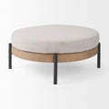Colburne Round Ottoman | Calgary Furniture Store