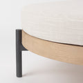 Colburne Round Ottoman | Calgary Furniture Store