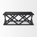 Forsey Black Rectangular Coffee Table | Calgary Furniture Store