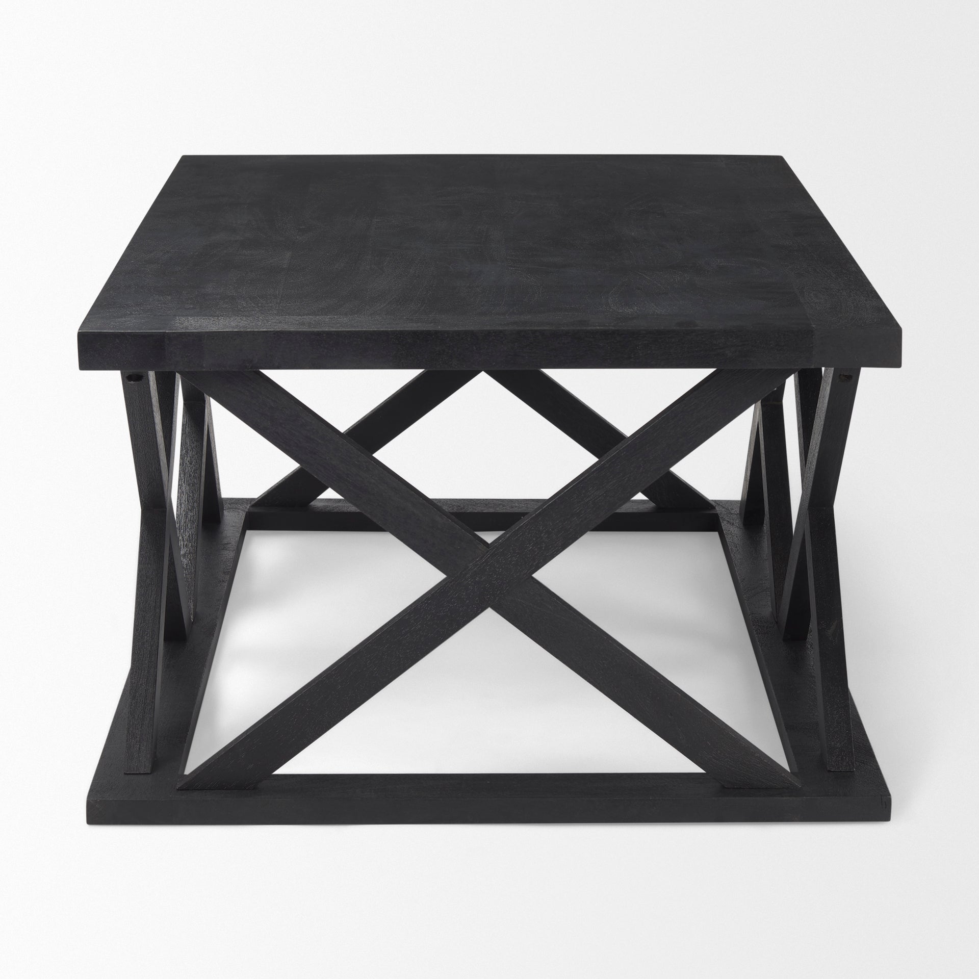 Forsey Black Rectangular Coffee Table | Calgary Furniture Store